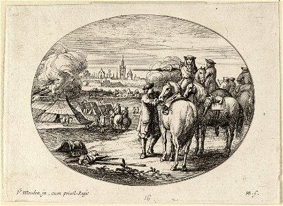 Belegering van een stad. NL-HlmNHA 1477 53009182