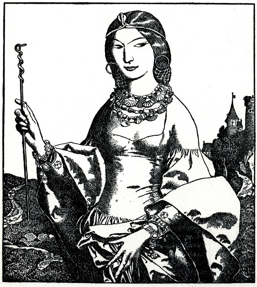 Arthur-Pyle The Enchantress Vivien