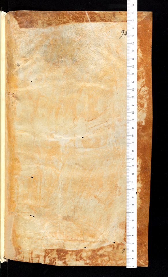 Bern, Burgerbibliothek, Cod. 120.II, Ruler on page – Petrus de Ebulo Liber ad honorem Augusti, lat