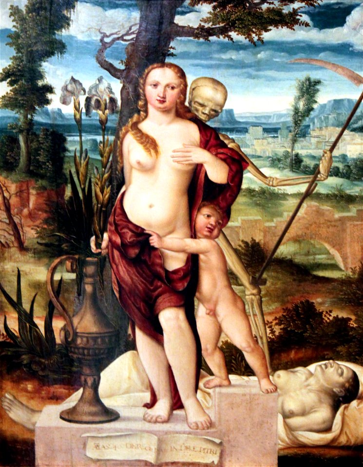 1540 Beham Vanitas anagoria