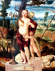 1540 Beham Vanitas anagoria