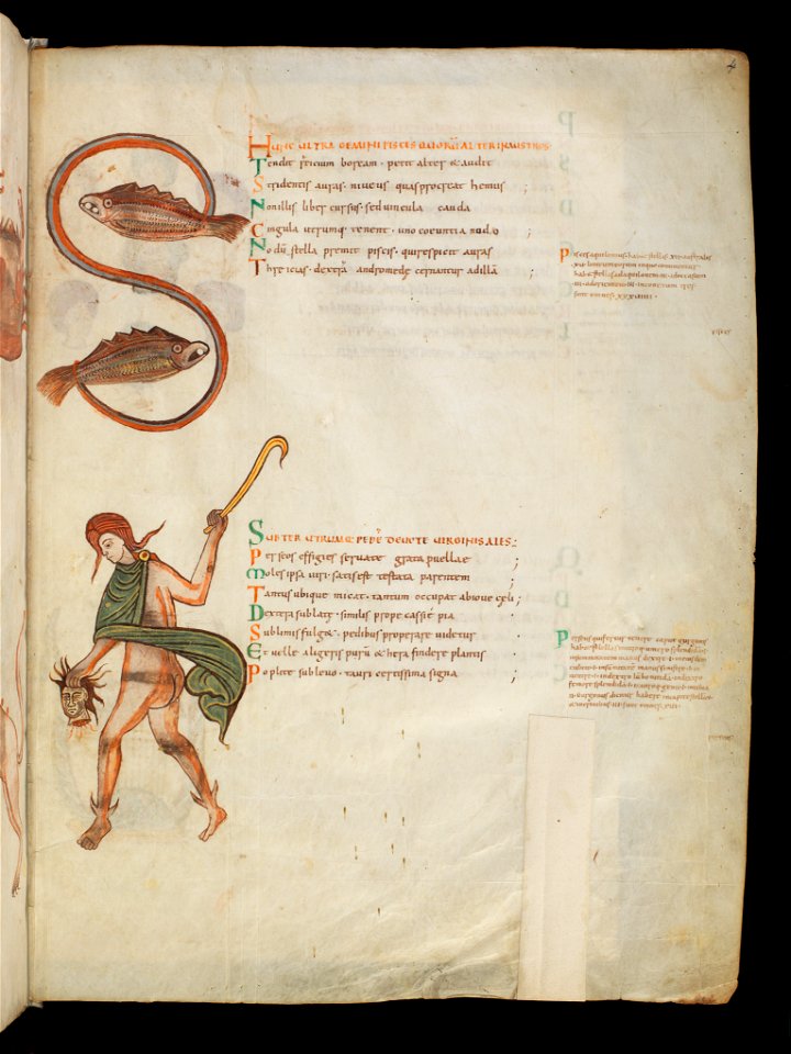 Bern, Burgerbibliothek, Cod. 88, f. 4r – Aratus – Germanicus Phaenomena