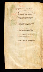 Bern, Burgerbibliothek, Cod. 120.II, f. 105v – Petrus de Ebulo Liber ad honorem Augusti, lat