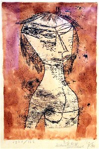 1921 Klee Die Heilige vom innern Licht anagoria
