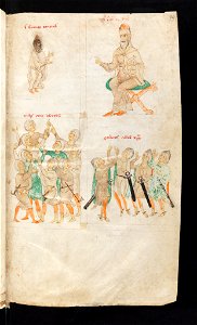 Bern, Burgerbibliothek, Cod. 120.II, f. 99r – Petrus de Ebulo Liber ad honorem Augusti, lat