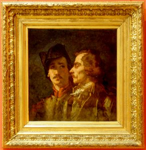 Beauvais (60), MUDO, Thomas Couture - Étude de têtes, vers 1848-1850 (musée d'Orsay inv. 54.19) 1