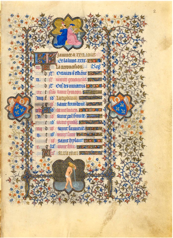Belle Heures du duc de Berry - f2r - Janvier