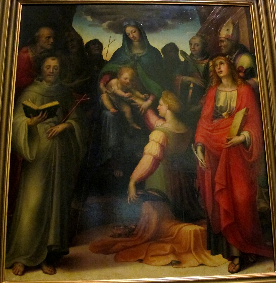 Beccafumi, matrimonio mistico di santa caterina