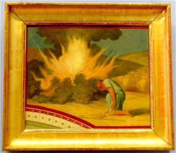 Beauvais (60), MUDO, Hippolyte-Jean Flandrin - Moïse devant le Buisson Ardent, 1856