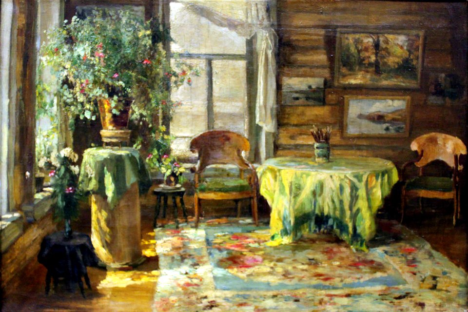1932 Vinogradov Auf der Datscha anagoria