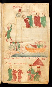 Bern, Burgerbibliothek, Cod. 120.II, f. 110r – Petrus de Ebulo Liber ad honorem Augusti, lat