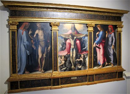 Beccafumi, trinità e santi, 1513, da s.m. della scala