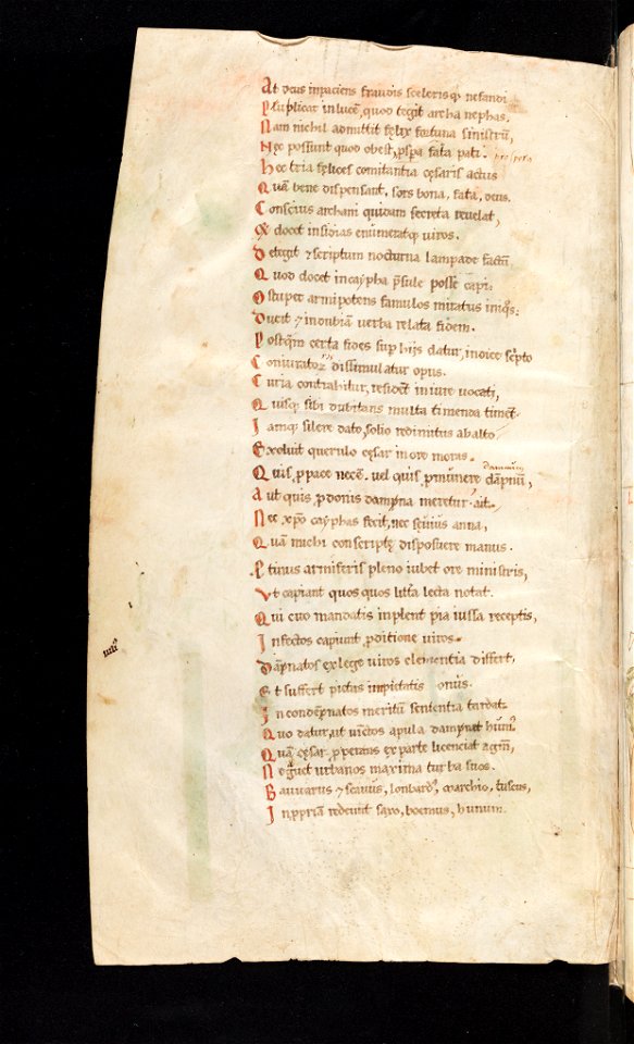 Bern, Burgerbibliothek, Cod. 120.II, f. 136v – Petrus de Ebulo Liber ad honorem Augusti, lat
