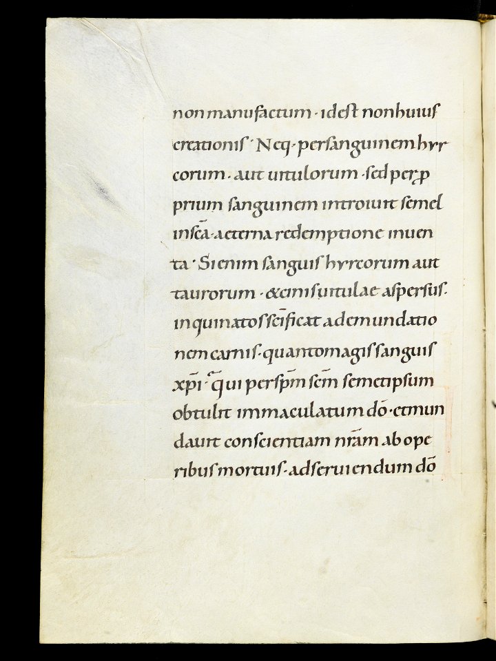 Beromünster, Stiftskirche St. Michael, Epistolar, f. 33v – Epistolary