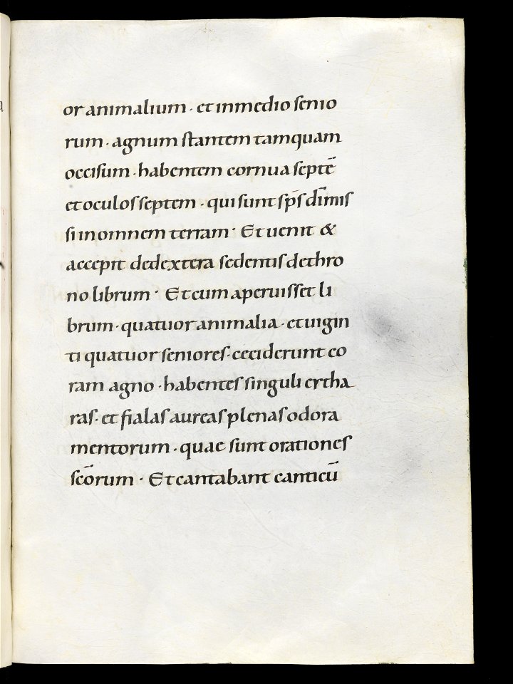Beromünster, Stiftskirche St. Michael, Epistolar, f. 106r – Epistolary