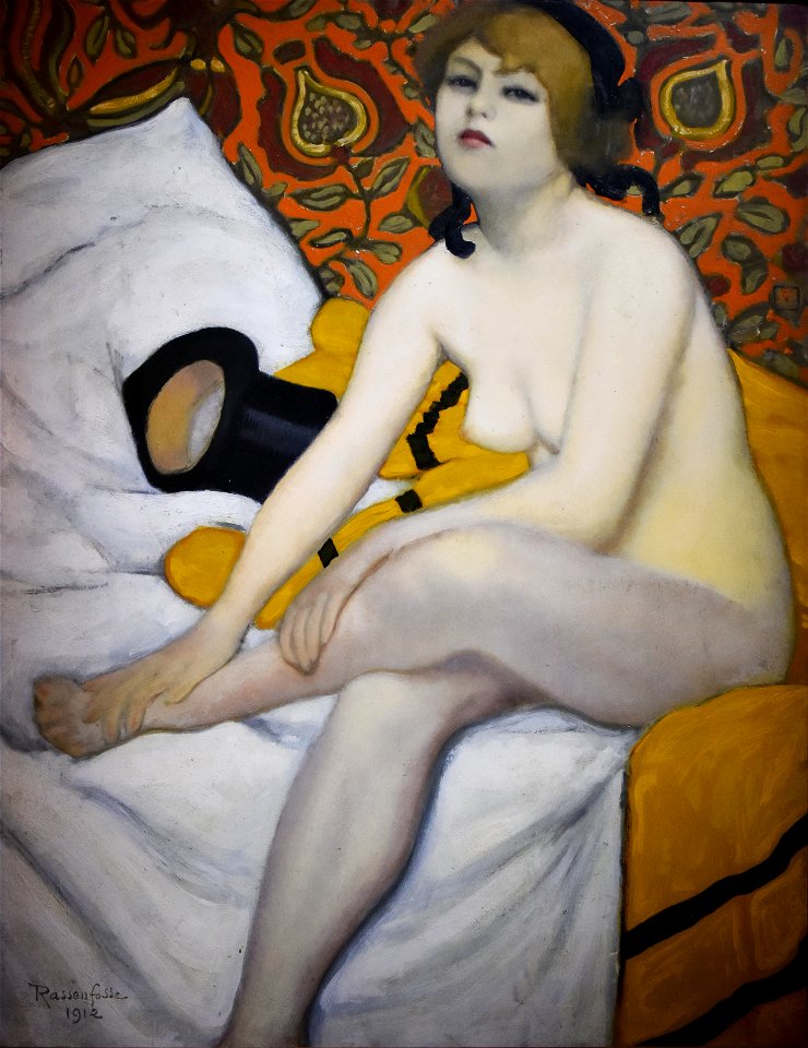 Armand Rassenfosse (1862-1934) De gele kamerjas Brafa 2019