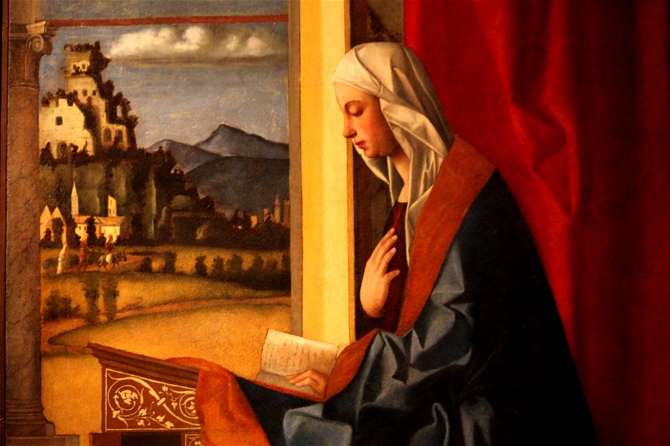Annunciata di Giovanni Bellini e aiuti (2)