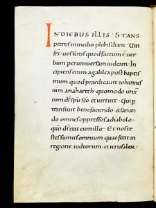 Beromünster, Stiftskirche St. Michael, Epistolar, f. 37v – Epistolary