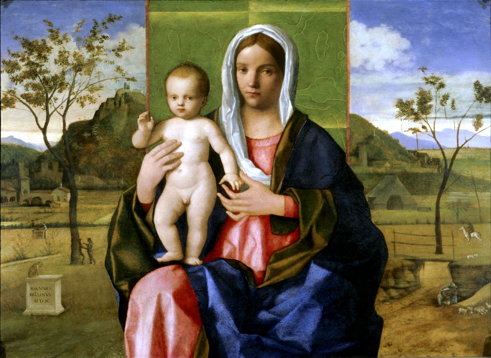 Giovanni bellini, madonna di brera, 1510, 01 adjusted
