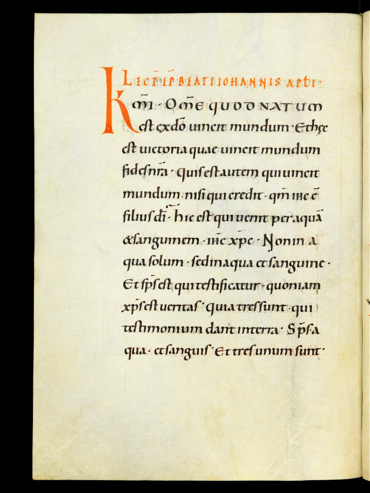 Beromünster, Stiftskirche St. Michael, Epistolar, f. 44v – Epistolary