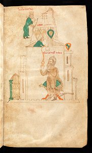 Bern, Burgerbibliothek, Cod. 120.II, f. 104r – Petrus de Ebulo Liber ad honorem Augusti, lat