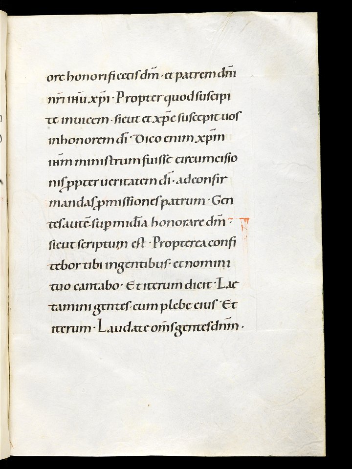 Beromünster, Stiftskirche St. Michael, Epistolar, f. 112r – Epistolary