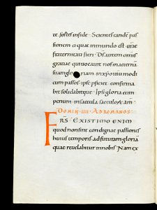 Beromünster, Stiftskirche St. Michael, Epistolar, f. 67v – Epistolary