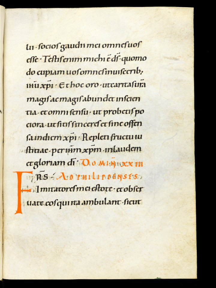 Beromünster, Stiftskirche St. Michael, Epistolar, f. 101r – Epistolary