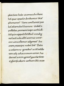 Beromünster, Stiftskirche St. Michael, Epistolar, f. 62r – Epistolary