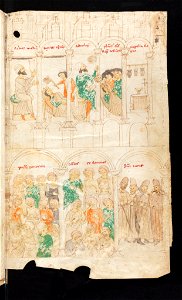 Bern, Burgerbibliothek, Cod. 120.II, f. 97r – Petrus de Ebulo Liber ad honorem Augusti, lat