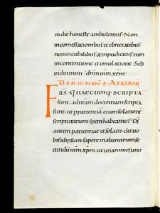 Beromünster, Stiftskirche St. Michael, Epistolar, f. 111v – Epistolary