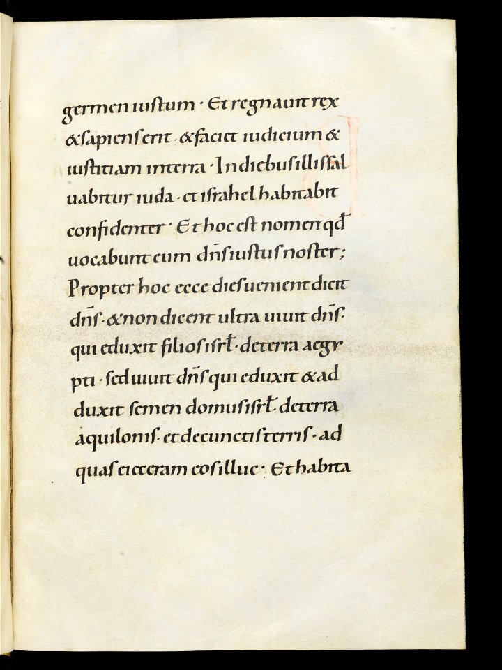 Beromünster, Stiftskirche St. Michael, Epistolar, f. 109r – Epistolary