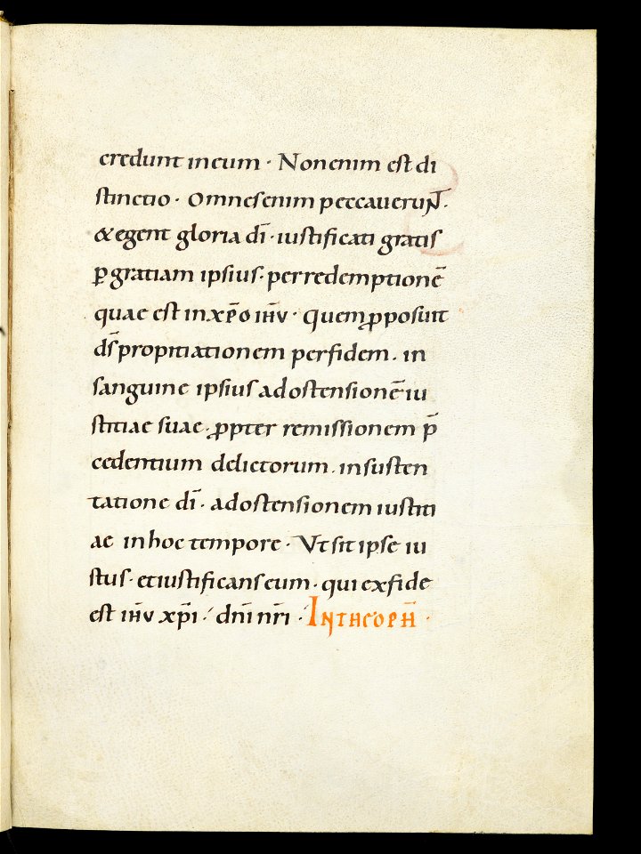 Beromünster, Stiftskirche St. Michael, Epistolar, f. 13r – Epistolary