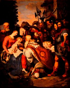 Artus Wolffort - Aanbidding van de koningen (ca. 1615) - Tentoonstelling kathedraal Antwerpen 12-07-2010 14-42-25