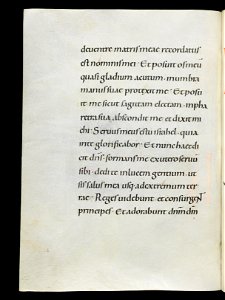 Beromünster, Stiftskirche St. Michael, Epistolar, f. 69v – Epistolary