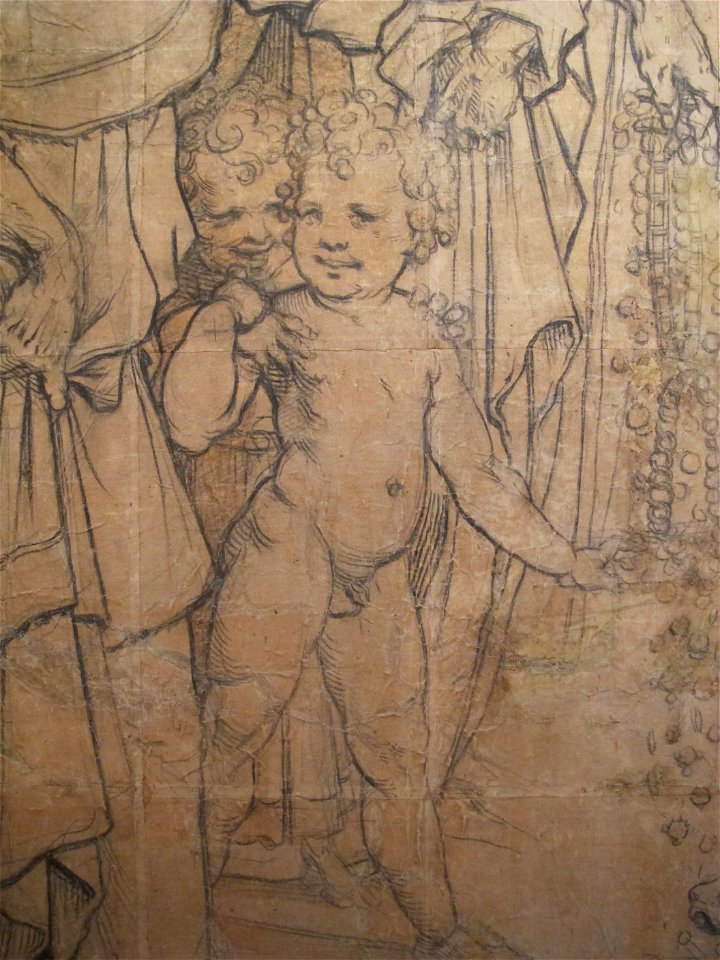 Beccafumi, cartone per pavimento duomo diena, 1529-1531, 04