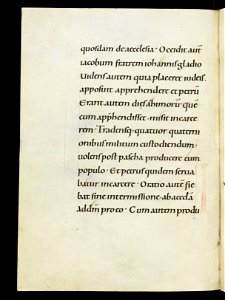 Beromünster, Stiftskirche St. Michael, Epistolar, f. 72v – Epistolary