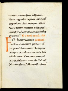 Beromünster, Stiftskirche St. Michael, Epistolar, f. 29r – Epistolary