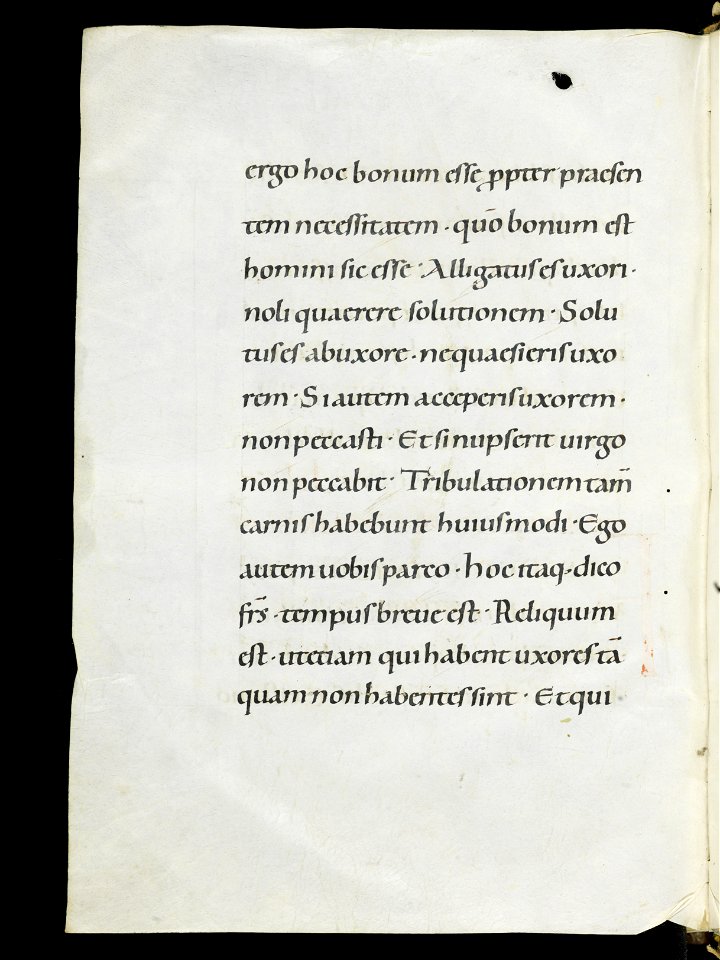 Beromünster, Stiftskirche St. Michael, Epistolar, f. 123v – Epistolary
