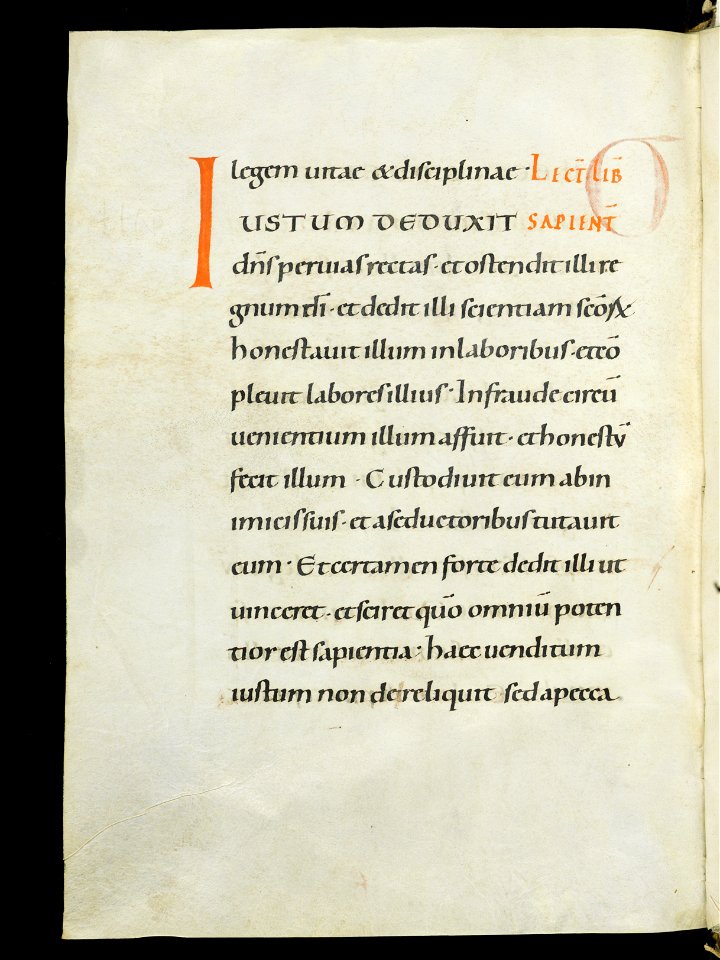 Beromünster, Stiftskirche St. Michael, Epistolar, f. 122v – Epistolary