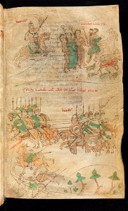Bern, Burgerbibliothek, Cod. 120.II, f. 133r – Petrus de Ebulo Liber ad honorem Augusti, lat
