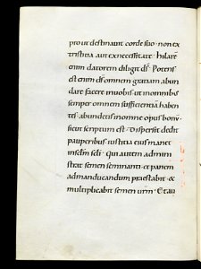 Beromünster, Stiftskirche St. Michael, Epistolar, f. 85v – Epistolary