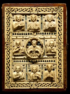 Beromünster, Stiftskirche St. Michael, Epistolar, Front cover – Epistolary