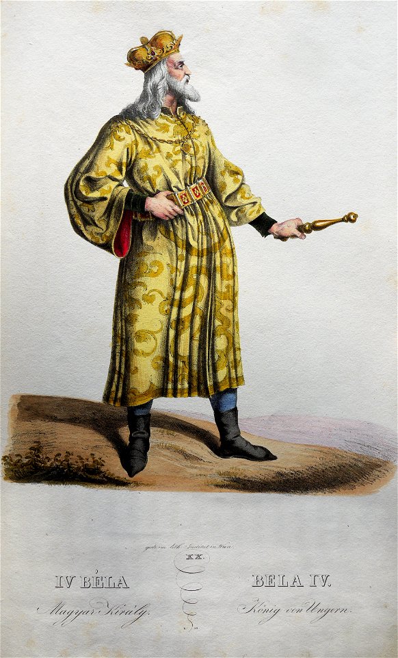 Bela IV Litho