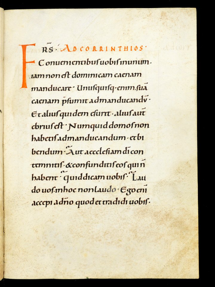 Beromünster, Stiftskirche St. Michael, Epistolar, f. 35r – Epistolary
