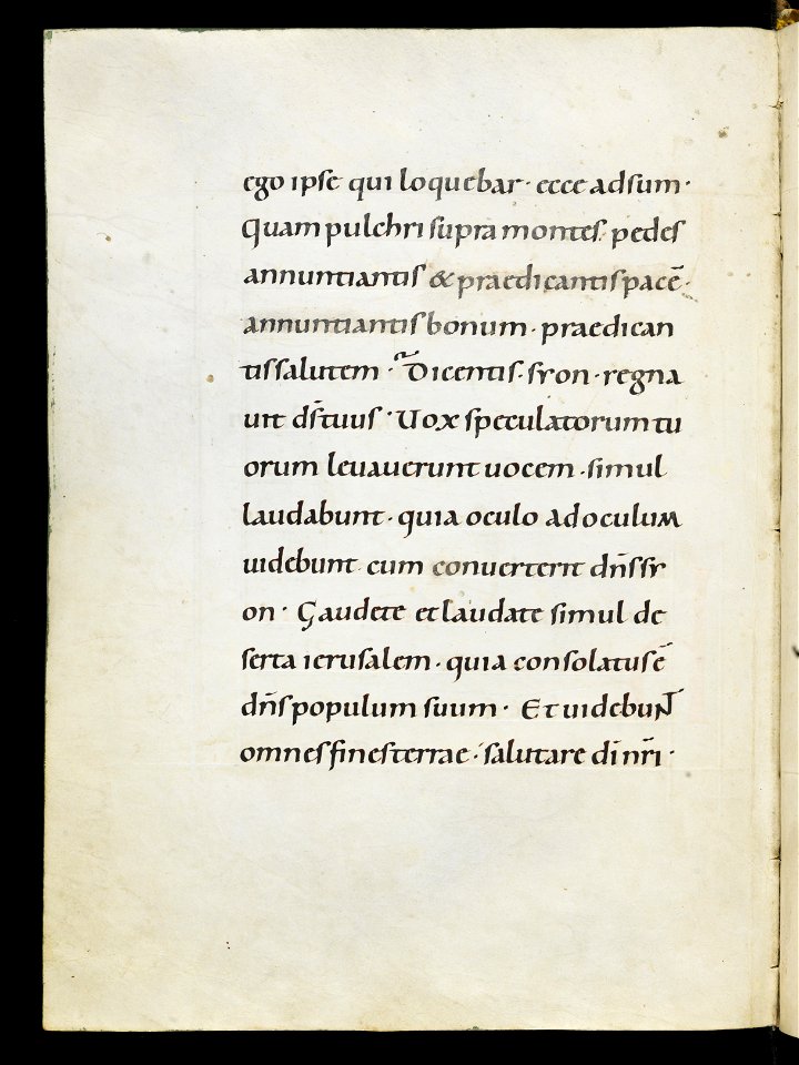 Beromünster, Stiftskirche St. Michael, Epistolar, f. 7v – Epistolary