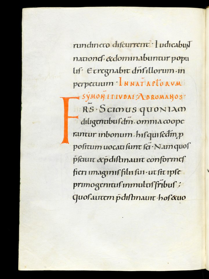 Beromünster, Stiftskirche St. Michael, Epistolar, f. 103v – Epistolary