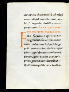 Beromünster, Stiftskirche St. Michael, Epistolar, f. 103v – Epistolary