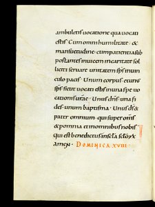 Beromünster, Stiftskirche St. Michael, Epistolar, f. 94v – Epistolary