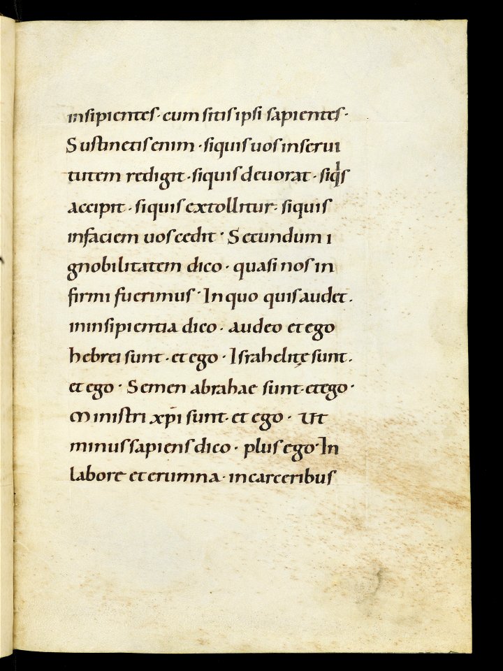 Beromünster, Stiftskirche St. Michael, Epistolar, f. 25r – Epistolary